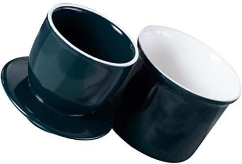Housoutil Keramische Butterdose Mit Deckel Eleganter Butterbehälter Für Küchenorganizer Für Butter Und Käse Hochwertiger Keramik Leicht Zu Reinigen Und Praktisch