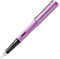 Lamy AL-star lilac Füller – Füllhalter mit ergonomischem Griff & polierter Stahlfeder in Strichbreite F – leichtes Aluminiumgehäuse – inkl. Tintenpatrone T 10 blau – Rechtshänder