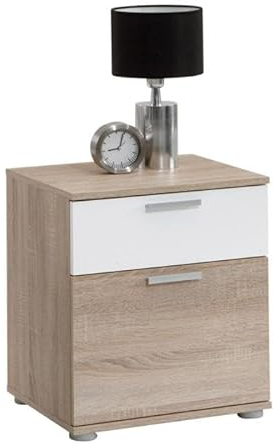 RASANTI Jack 3 Nachtkommode Eiche/Weiss