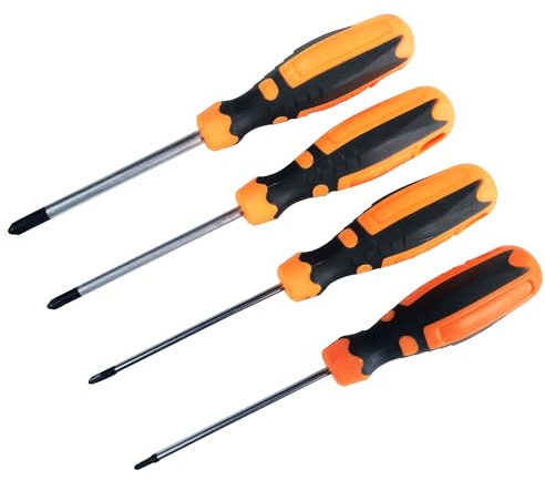 Lot de 4 tournevis Tri wings Y00 (2,0 mm) Y0 (3,0 mm) Y1 (4,0 mm) Y2 (4,0 mm) - Jeu de tournevis magnétiques Y multifonctions