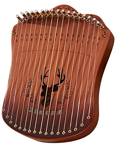Lyra Harp 17 Saiten Harp Lyre Tragbare 17 Saiten Harp Lyre für Anfänger Lyre ?Harfe für Anfänger