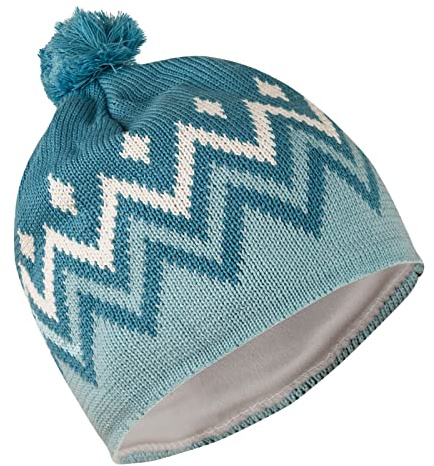 B DÆHLIE Björn Daehlie Damen Herren Mütze Skimütze Strickmütze Bommelmütze Hat Pattern