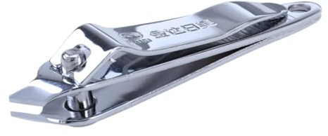 CANIGHT Nagelknipser A610 Bevel und Luxe Grip Edelstahl eingewachsene Nagelzange Maniküre-Werkzeug Silber