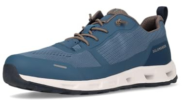 Salamander Zapatos de negocios para hombre, con cordones, plantilla intercambiable, Azul 4000, 41 EU