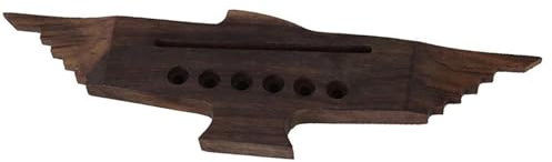 Gitarrensteg Robuster 6 Saitiger Steg Aus Palisanderholz Für Akustikgitarre 185 Mm Länge