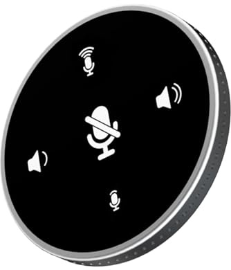 Warmhm USB Mikrofon Omnidirektional für Laptop Computer mit Aluminiumlegierung für Streaming und Konferenz