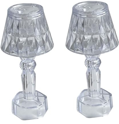 Cabilock Lámparas LED de Noche para Mesa, Set de 2 Luces Decorativas