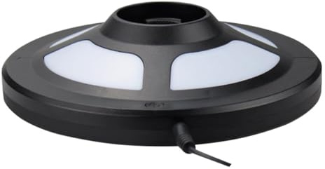 Healeved Lampada a LED da Esterni per Ombrellone Multifunzionale, Luce a Sospensione per Campeggio e Giardino, Illuminazione Notturna Sicura senza Batteria
