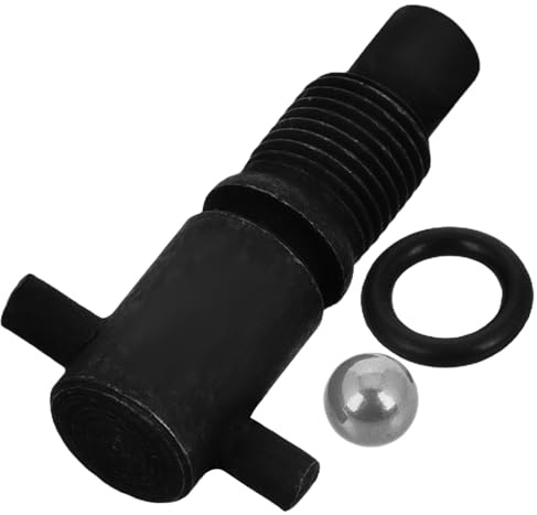 ANDRESLAD Válvula de Retorno de Vertical para Gato Elevador Tornillo Sello Enchufable Accesorio para Gato de Piso Compatible 20 Toneladas Pieza de Repuesto para Reparación Automotriz