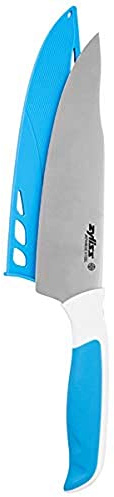 Zyliss E920257 Comfort Kochmesser, Japanischer Edelstahl, Blau, Küchenmesser, Spülmaschinenfest, 5 Jahre Garantie