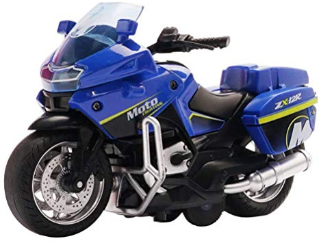 TOYANDONA Jouets de moto électrique pour enfants avec sons et lumières, jouet à friction pour enfants à partir de 3 ans, fournitures de fête d'anniversaire et de Noël