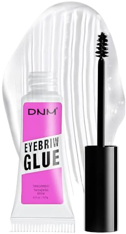 Kaely PROFESSIONAL MAKEUP Brow Glue, Clear Eyebrow Gel, Eyebrow Mascara Waterproof, gel para cejas a prueba de agua, Vegan & Cruelty-Free, 1Pcs-01 Transparent