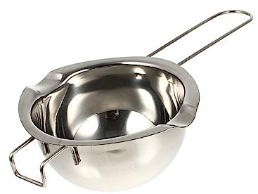 BELLIFFY Soap Melting Pot for DIY Melt and Pour Soap Base Double Boiler Melting Pan Handles for Wax