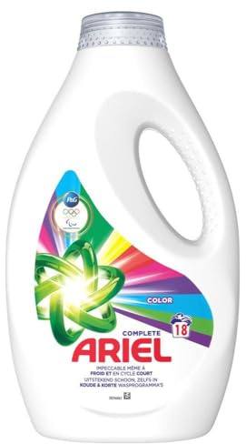 4er Pack - Ariel Flüssigwaschmittel Complete - Color - 810ml / 18 Wäschen