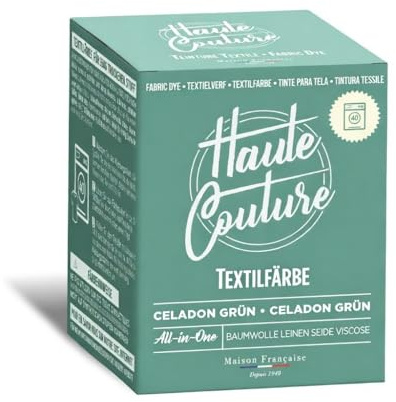 Haute Couture - Teinture Textile Tout-en-Un - Vert Celadon - 350g