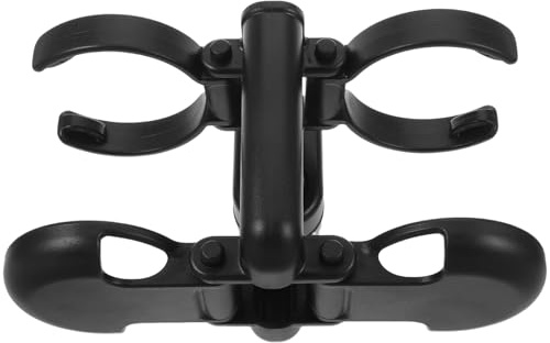 ELAYARD Portabicchieri in Plastica Abs Supporto per Bottiglie e Biberon con Meccanismo di Bloccaggio Robusto Accessorio Pratico per Passeggino per Passeggini e Deambulatori