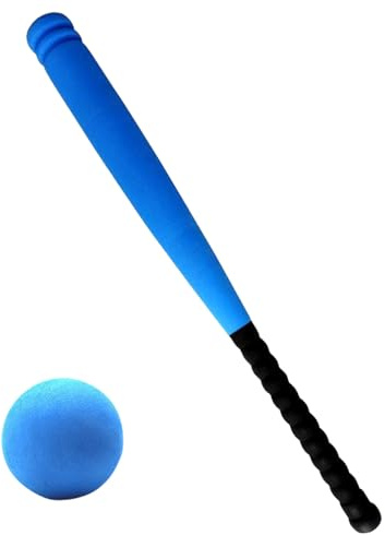 XFUYI Bate de béisbol de Esponja Suave para niños, Palo de béisbol con Pelota de béisbol, Juego de Bate de béisbol de Espuma para niños