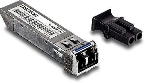 TRENDnet 1000Base-EX Industrial SFP Single-Mode LC Module (40km-24.8 Miles), IEEE 802.3z, ANSI, Data Rates up to 1.25 Gbps, EMI design, 1310nm, Duplex LC, Low Power Consumption, TI-MGBS40
