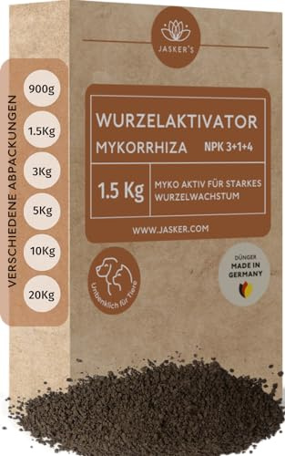 Wurzelaktivator 1.5 Kg - Myko-Aktiv Bewurzelungspulver Für Stecklinge - Mykorrhiza Granulat Stärkt Und Vitalisiert Alle Pflanzen