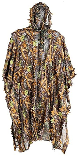 Tuta Ghillie Mimetica da Esterni, Tuta da Ghillie Mimetica , Mantello Mimetico Mantello Stealth Ghillie per Birdwatching attività boschive