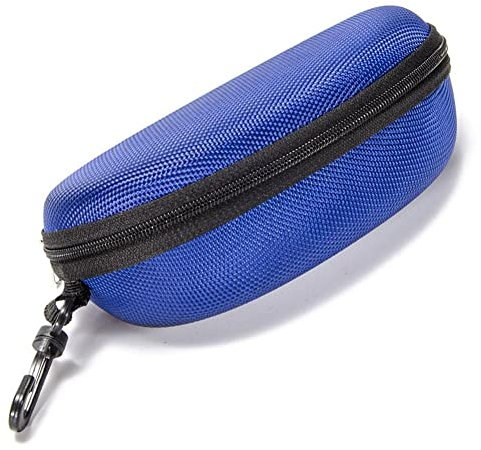 Tragbare Sonnenbrille Aufbewahrungskoffer Brille Hülle Zipper Hartschale -Box Ruck Pack Clip