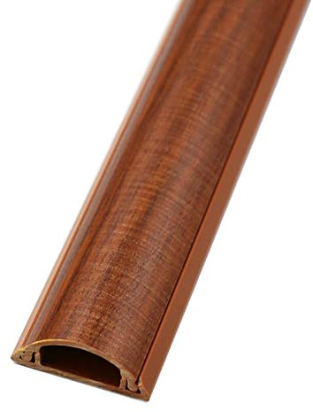 Cubiertas de suelo para cables Fundas De Suelo para Cables Grano De Madera, Pasacables, Cubre Cables PVC Suave para Oficina/Hogar/Taller/Concierto/Exterior, Fácil De Instalar ( Color : A , Size : 1300