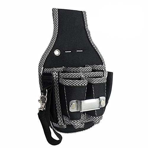 7-Pocket Technician Tool Pouch, Mini Electrician Tool Bag for Belt