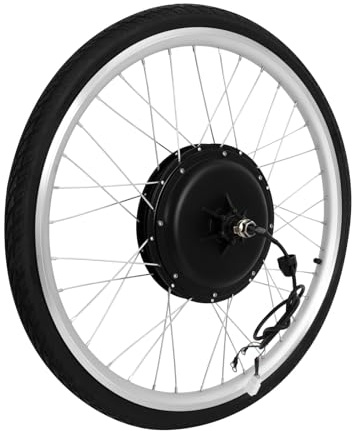Kit de conversion moteur Circuit Vélo VTT E-Bike Booster 48V1000W 26 pouces Roue arrière