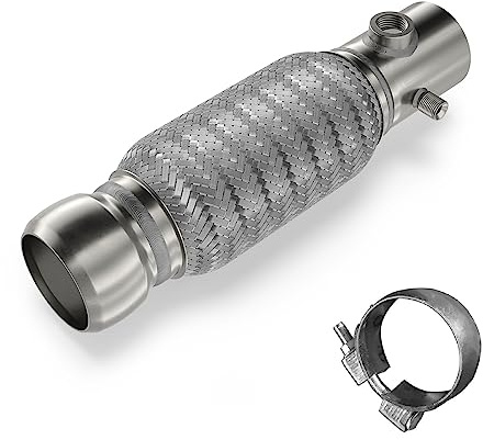 Flexrohr Flansch Reparatuset kompatibel mit Mercedes Sprinter 906 218 318 518,mit HJS 91131568 CDI DPF Hosenrohr Sprinter EURO 5/6 Bluetech Abgasanlage mit NOX Sendorachluss für Lambdasonde