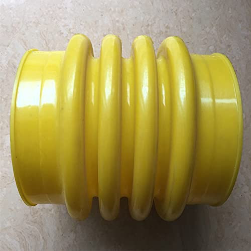 Neue 1 Stücke Gelb Polyurethan Jumping Jack Faltenbalg Stiefel 17,5 cm for Stampfer Verdichter Tamper for Elektrowerkzeuge Zubehör (Ersatzteile)