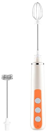 Maciun Espumador de leche de mano | Máquina de espuma eléctrica recargable por USB para café, espumador de leche para café, matcha, latte, capuchino, chocolate caliente