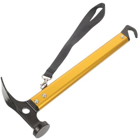 WHAMVOX Camping Hammer Aus Hochfestem Und Multifunktional Für Zeltheringe Und Outdoor-aktivitäten Rostfrei Strapazierfähig Und Langlebig