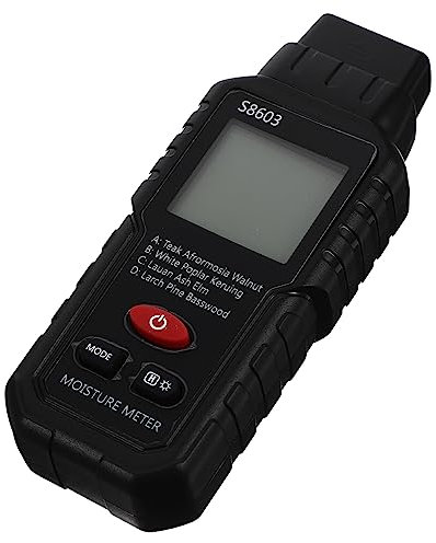 Mipcase Humidimètre Pour Mur Testeur Humidité Intérieur Hygromètre Sans Batterie Avec Écran Lcd Et Enregistrement De Valeurs Minimales Et Maximales