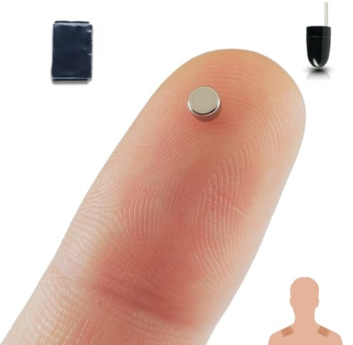 PingaOculto Oreillette Espion Bluetooth GSM Invisible Examen Mini Caché Téléphone avec Micro Bandes Adhésives - Casque sans Fil Copier (Oreillette Espion Nano Pièce GSM Bluetooth + VIP Pro UltraMini)
