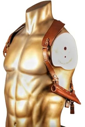 Zauberstab Leder Schulter Holster mit Tränken für Zauberer und Hexen. Cosplay