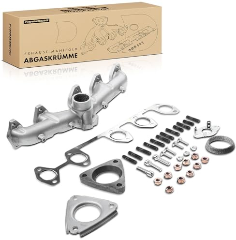 Frankberg Colector de escape Compatible con Multiv.a.n V 7EF 7EM 7EN 7HF 7HM 7HN 2.5 TDI Transporter V Bus 7EB 7EJ 7HB 7HJ 2.5 TDI M.u.l.t.i.v.a.n V 7EF 7EM 7EN 7HF 7HM 7HN 2.5 TDI 4motio.n 070253031F