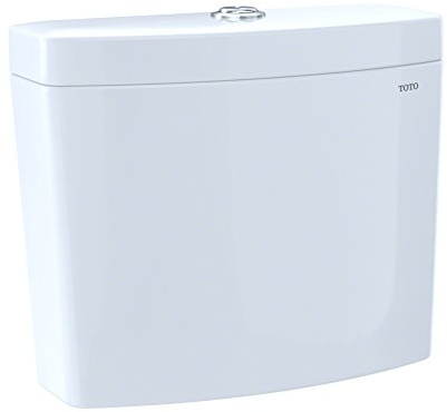 TOTO® Aquia® IV Dual Flush 1.28 and 0.9 GPF Toilet Tank Only with WASHLET®+ Auto Flush Compatibility, Cotton White - ST446EMNA#01