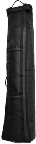 Db Journey Snow Roller Pro - Ski & Snowboard Bag with Wheels, Adjustable Length, Fits Helmet & Skis or Snowboard, Padded, Luggage Attachment System, 127L - Black Out