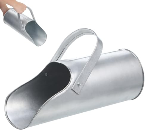 Generic Concrete Filling Tool with Carrying Handle Durable Metal Sand Filler for Construction Site Portable Sand Filling Equipment