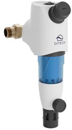 comfort-Hauswasserstation HWS DN20-32 Rückspülfilter Druckminderer Filter Wasserfilter (DN32 = 1 1/4)