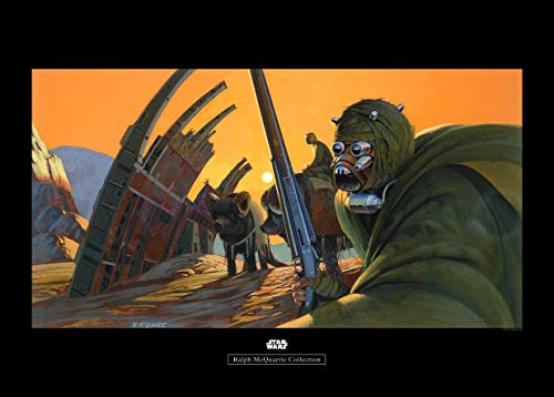 Komar Wandbild | Star Wars Classic RMQ Tusken | Kinderzimmer, Jugendzimmer, Dekoration, Kunstdruck | ohne Rahmen | WB159-70x50 | Größe: 70 x 50 cm (Breite x Höhe)