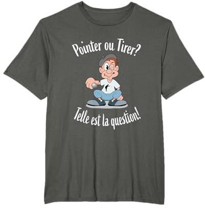 Pétanque - Pointer Ou Tirer? - Pétanque T-Shirt