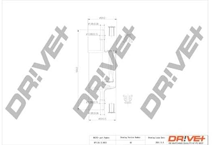 Dr!ve+ KRAFTSTOFFFILTER LEITUNGSFILTER DP1110.13.0015