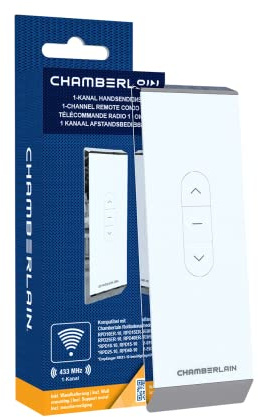 1-Kanal Handsender RTX1P-10 für Funk-Rollladenantriebe von Chamberlain