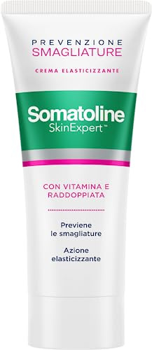 Somatoline SkinExpert, Dehnungsstreifen zur Vorbeugung von Dehnungsstreifen | Körpercreme mit Vitamin und doppelt verdoppeltem Jojobaöl - beugt Dehnungsstreifen vor - 85% natürlicher Herkunft
