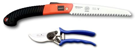 KIT GIARDINAGGIO FORBICE MANICO ALLUMINIO T22 - SEGHETTO PIEGHEVOLE RS180/18