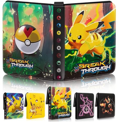 Karten Sammelalbum, Sammelkarten Album, sammelalbum karten album, 50 Seiten 400 Karten Kapazität, birthday gifts for boys and girls