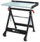 Güde MSKT 760 Table de soudage Mobile Pliante (Plate-Forme de Travail galvanisée (76 x 51 cm), Poids Max. 150 kg, Hauteur réglable sur 4 Niveaux, Les Deux côtés, orientable à 90°, Barre d'outils,