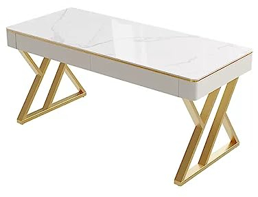 Laptop-Tisch Computertisch Rock Board Schreibtisch Schlafzimmer Kleiner Haushalt Einfacher PC-Tisch Kombination Home-Office-Schreibtisch Einfacher moderner PC-Tisch Arbeitstisch für das Heimbüro ( Siz