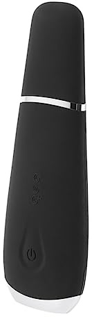 Cepillo Facial Eléctrico de Silicona Negro 500mah de Plástico | Función de Flapping y Microcorriente Emc, Uso Doméstico, para Mujer, Herramienta de Belleza